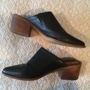 Madewell Leather Mules sz 8 GUC